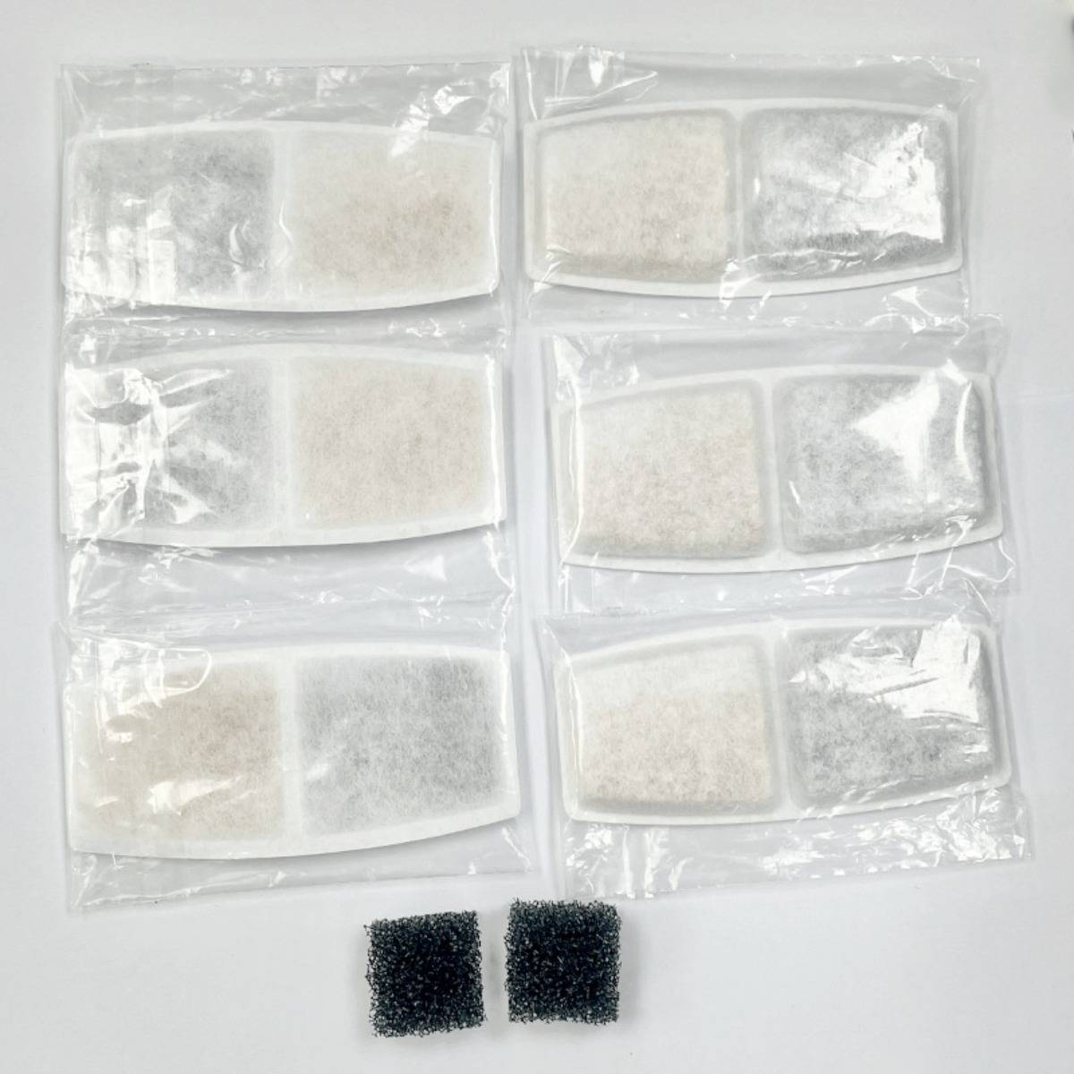 2er-Pack Smart Pet Wasserbrunnenfilter W01SP Ersatzkartuschen, kompatibel mit W01 Serie