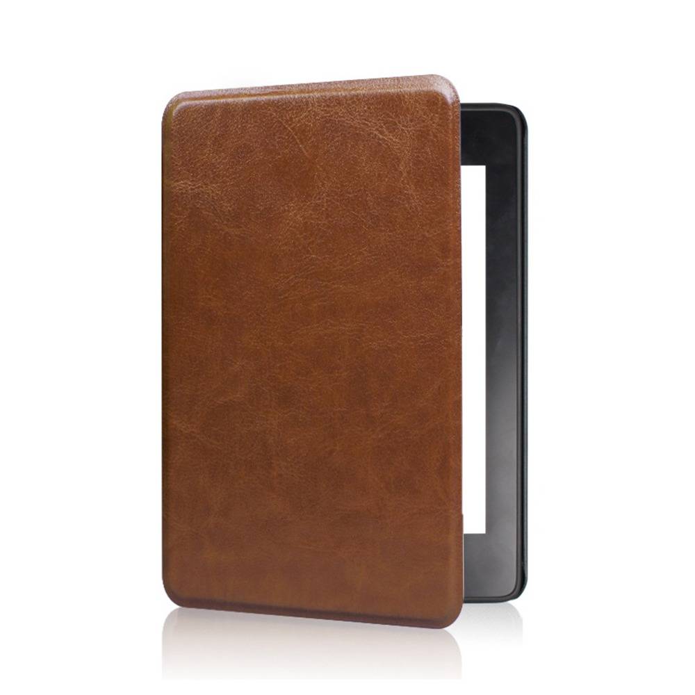 Schutzhülle mit Mad Horse Textur für Kindle Paperwhite 12. Gen (7 Zoll) KPW6 Brown