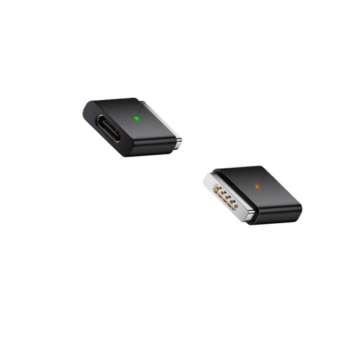USB-C auf MagSafe 2 Adapter 100W - Müheloses Aufladen Ihres MacBooks Black