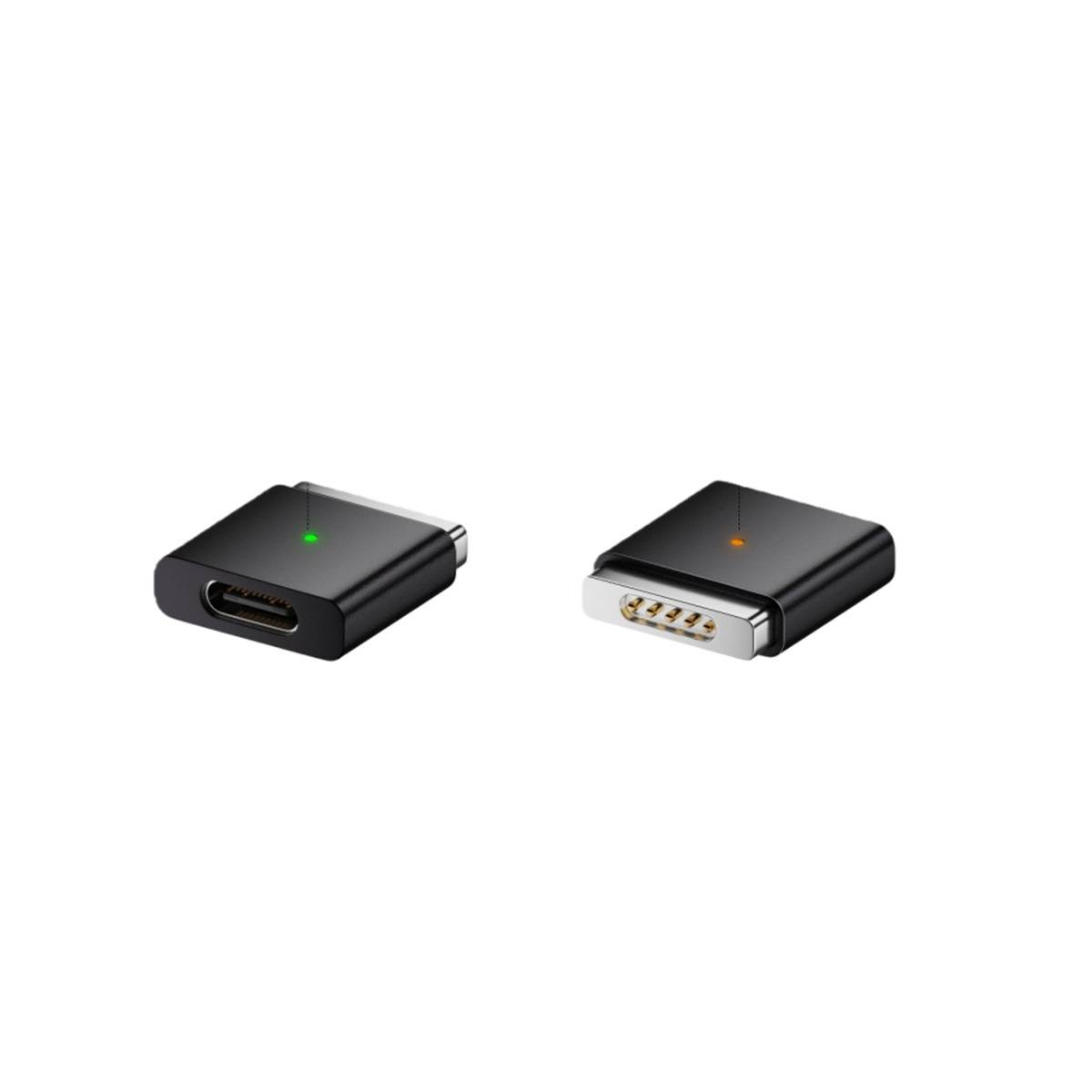 USB-C auf MagSafe 2 Adapter 100W - Müheloses Aufladen Ihres MacBooks Black
