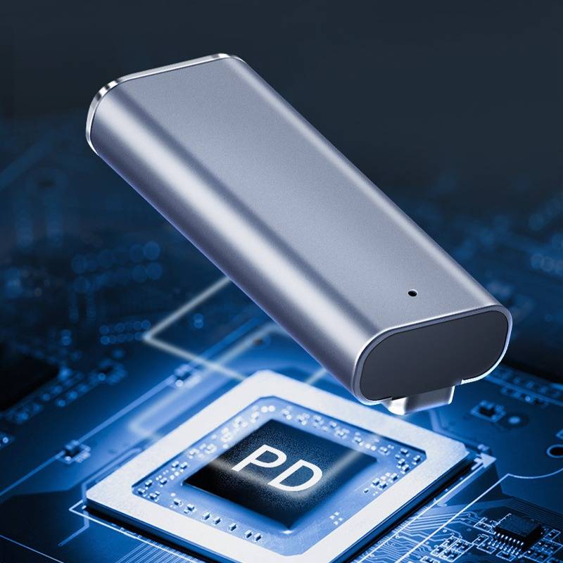 USB-C Buchse auf MagSafe 2 T-Tip Adapter - Aluminiumlegierung Konverter für MacBook Aufladung