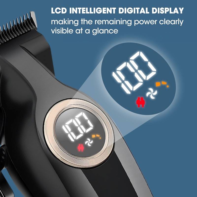 Professionelles kabelloses Haarschneide- und Trimmer-Set für Zuhause und Salon