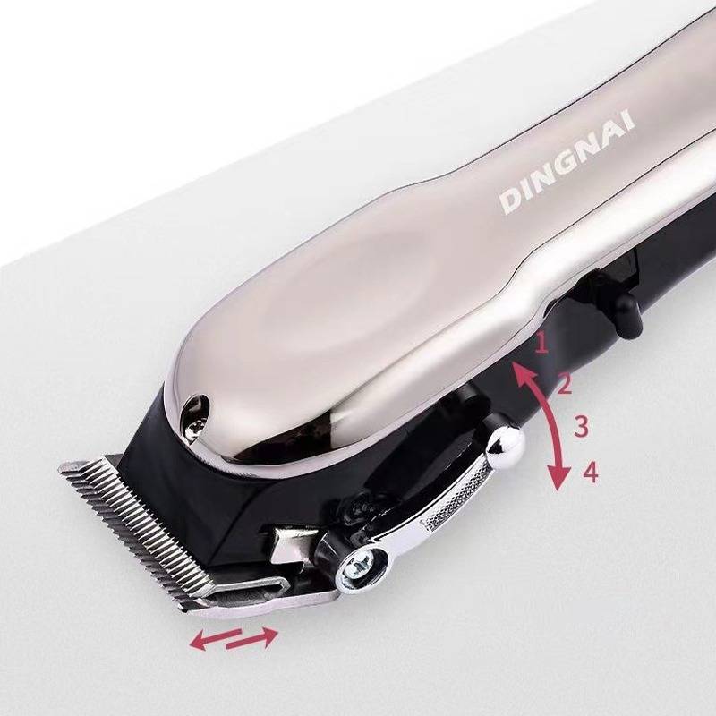 Professionelle Haarschneidemaschine mit Keramikklinge & Styling-Kit - LED-Anzeige, Leise, Wiederaufladbar