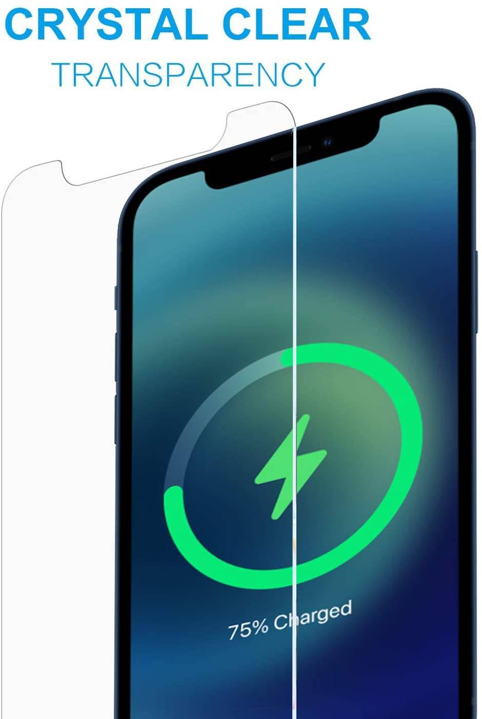 Displayschutzfolie für iPhone 12 / iPhone 12 Pro gehärtetes Glas