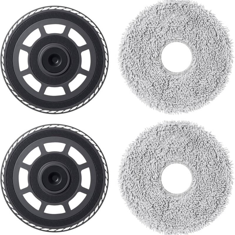 Ersatz-Mop-Rahmen-Set kompatibel mit Dreame X50 Ultra Serie Roboterstaubsauger