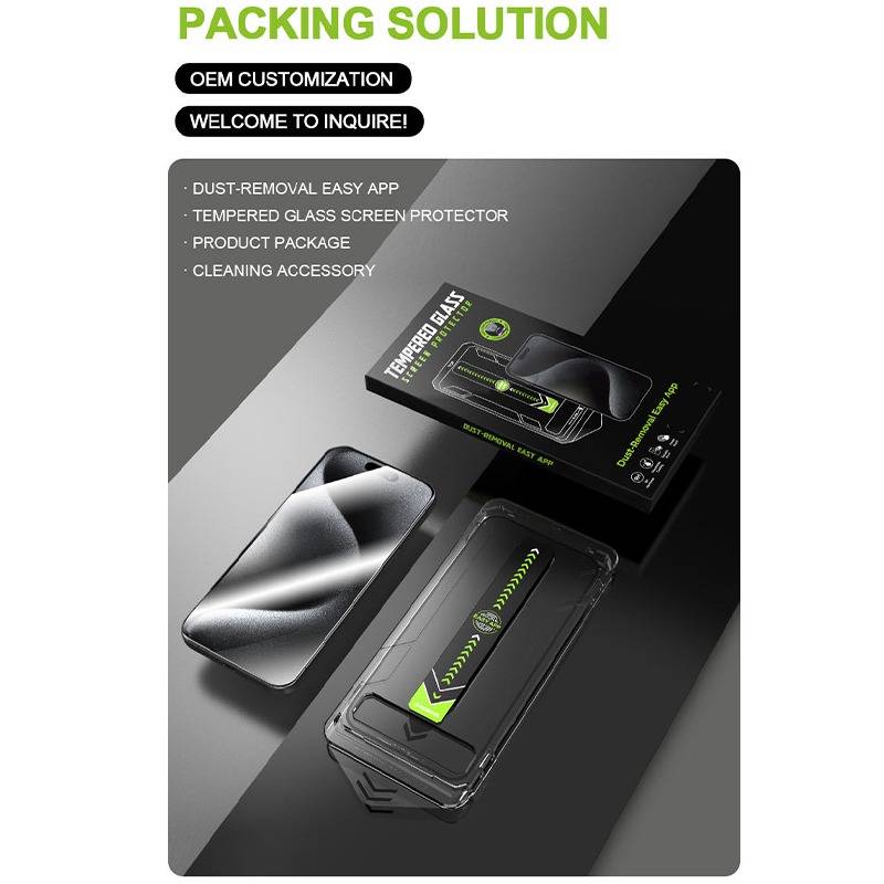 Blickschutzfolie kompatibel mit iPhone 16 Pro/17 - Anti-Spionage Panzerglas