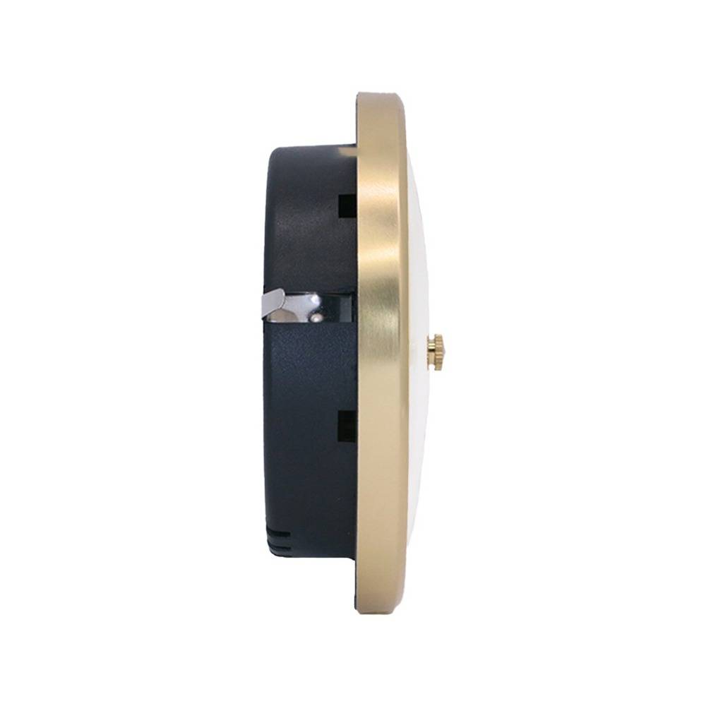 90mm Goldfarbenes Barometer - Präzise Messung des Atmosphärendrucks
