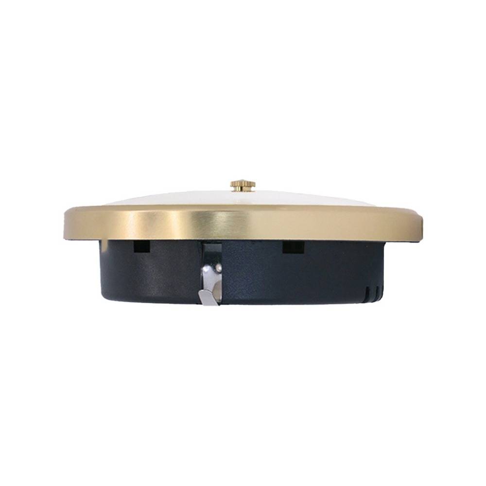 90mm Goldfarbenes Barometer - Präzise Messung des Atmosphärendrucks