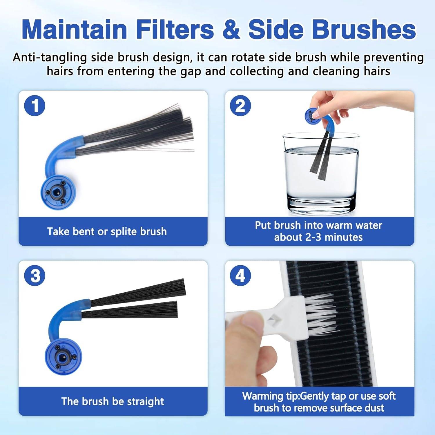 Ecovacs Deebot X11 Serie Roboter Staubsauger Ersatz Zubehör Kit