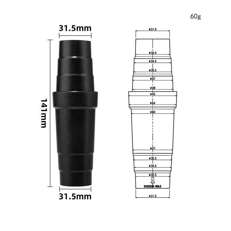 Staubsauger Multi-Layer Adapter - Schlauchverbinder Reduzierstück