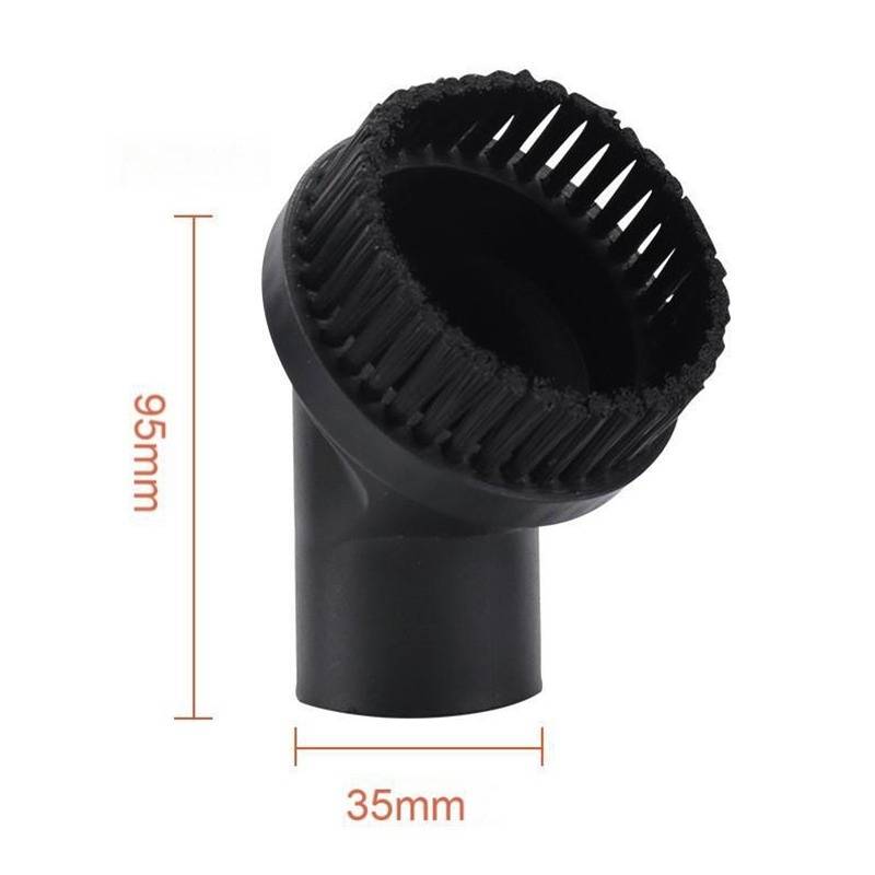 35mm Durchmesser Runde Staubsaugerbürste - ABS & Nylon Borsten