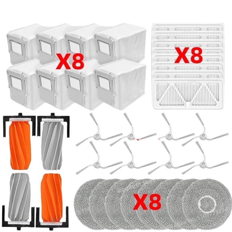 Roboterstaubsauger-Ersatzteil-Set kompatibel mit DJI Romo P/S/A