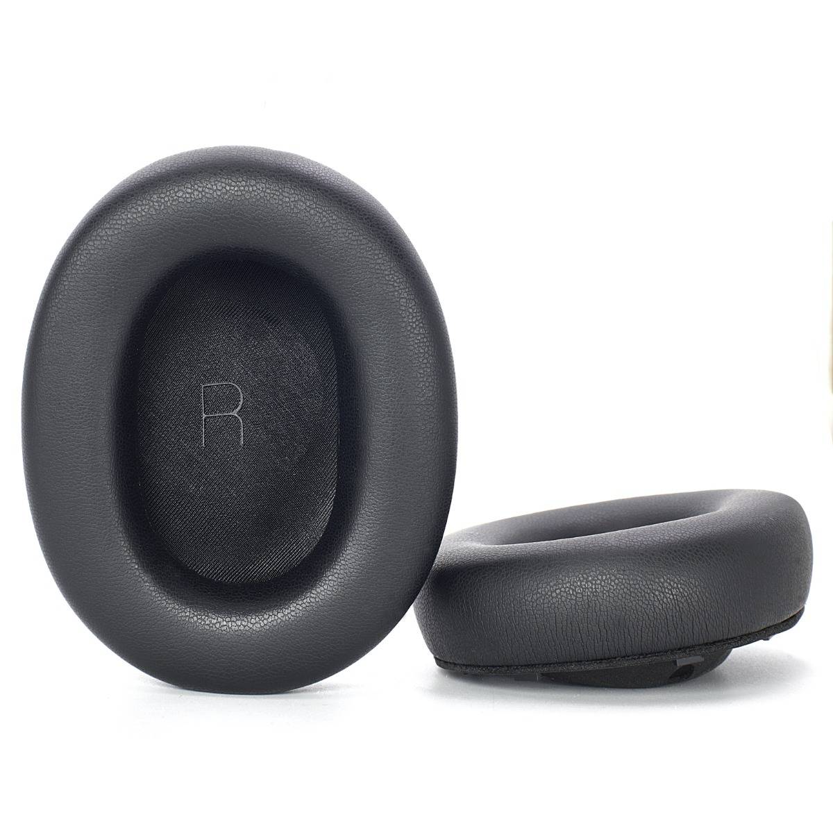 Ersatz-Ohrpolster kompatibel mit JBL Tour One M3 Kopfhörern – Premium Proteinleder & Memory Foam (2 Stk.) Black