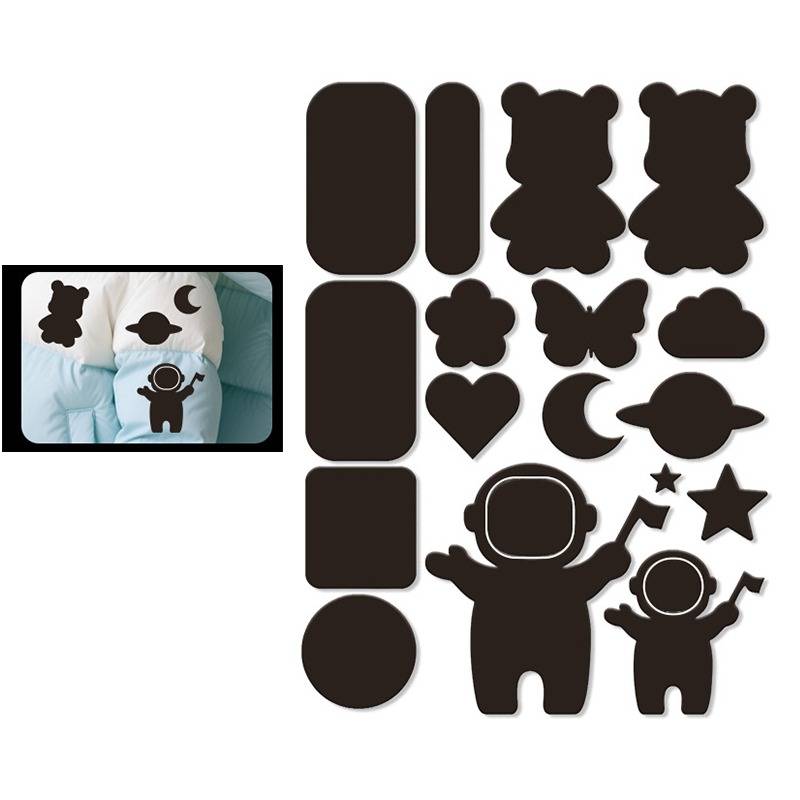 Selbstklebende Reparaturflicken für Daunenjacken – Polyestergarn, waschbar, verschiedene Farben DarkBrown