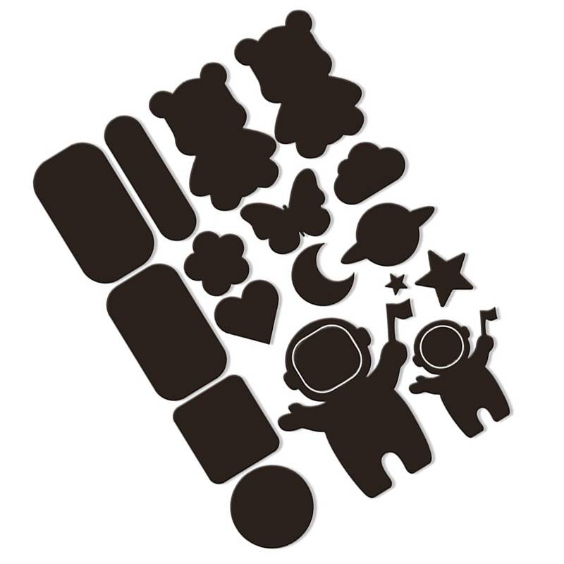 Selbstklebende Reparaturflicken für Daunenjacken – Polyestergarn, waschbar, verschiedene Farben DarkBrown