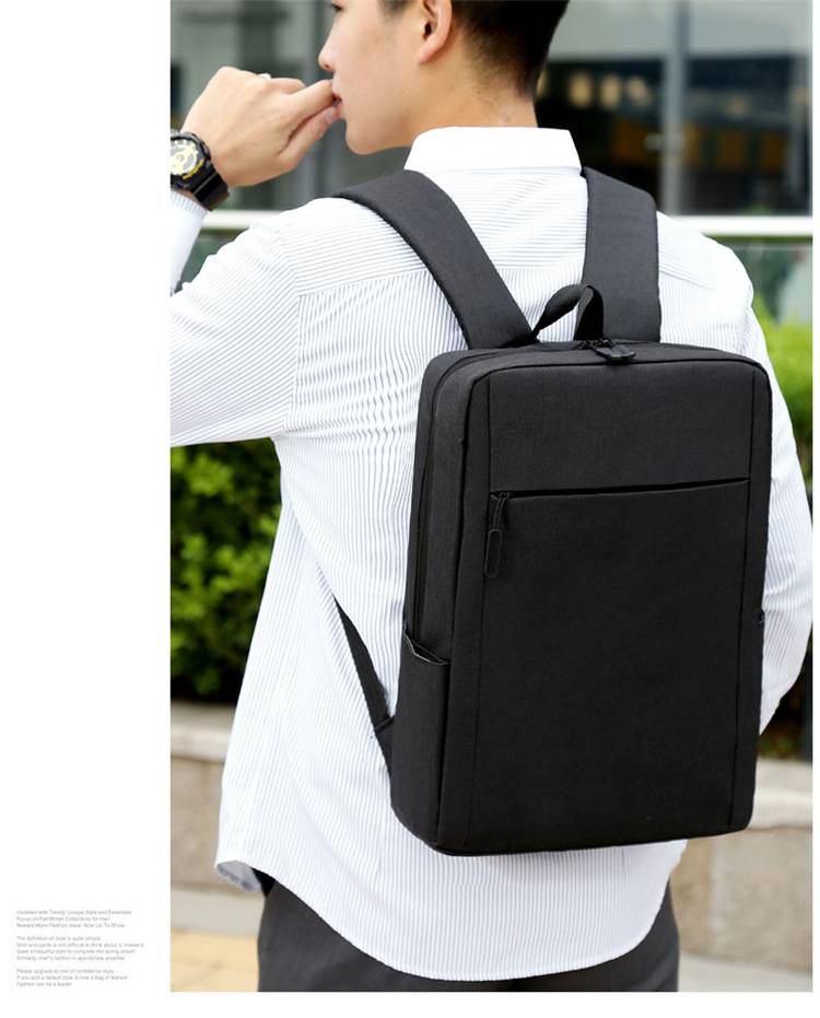 Computerrucksack 15.6 Zoll wasserdicht schwarz