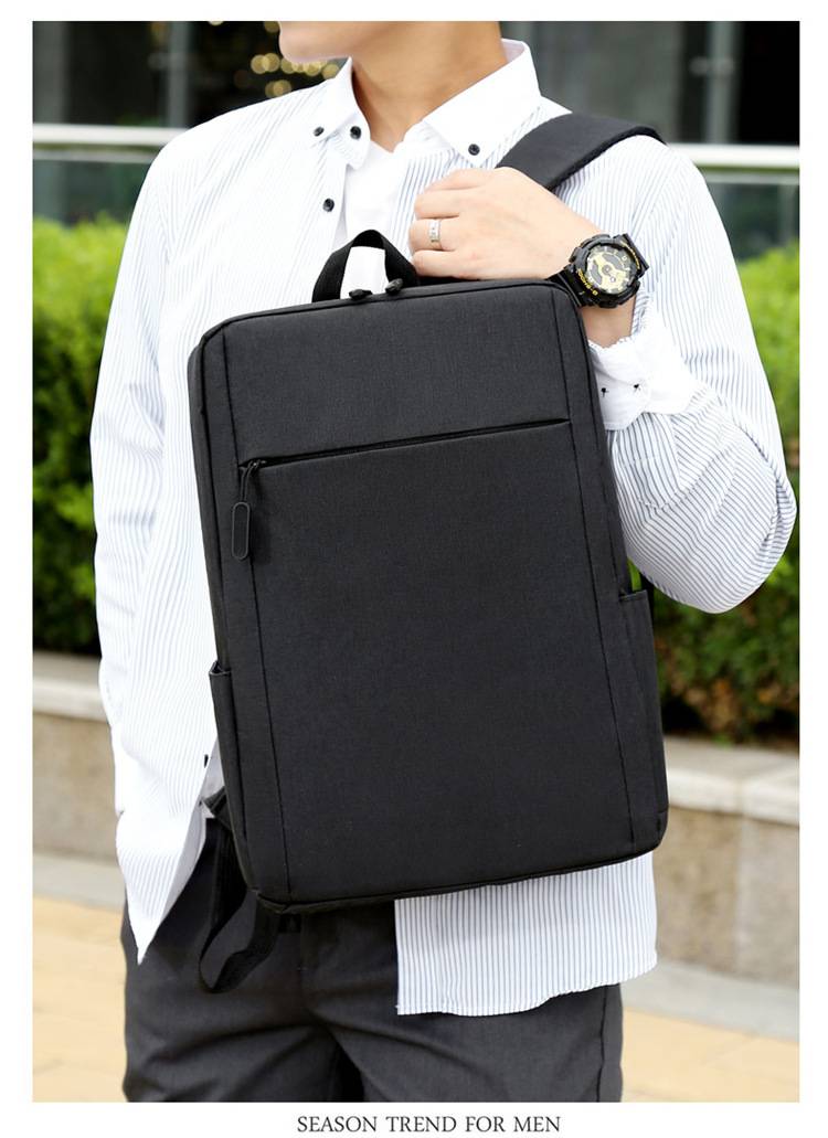 Computerrucksack 15.6 Zoll wasserdicht schwarz