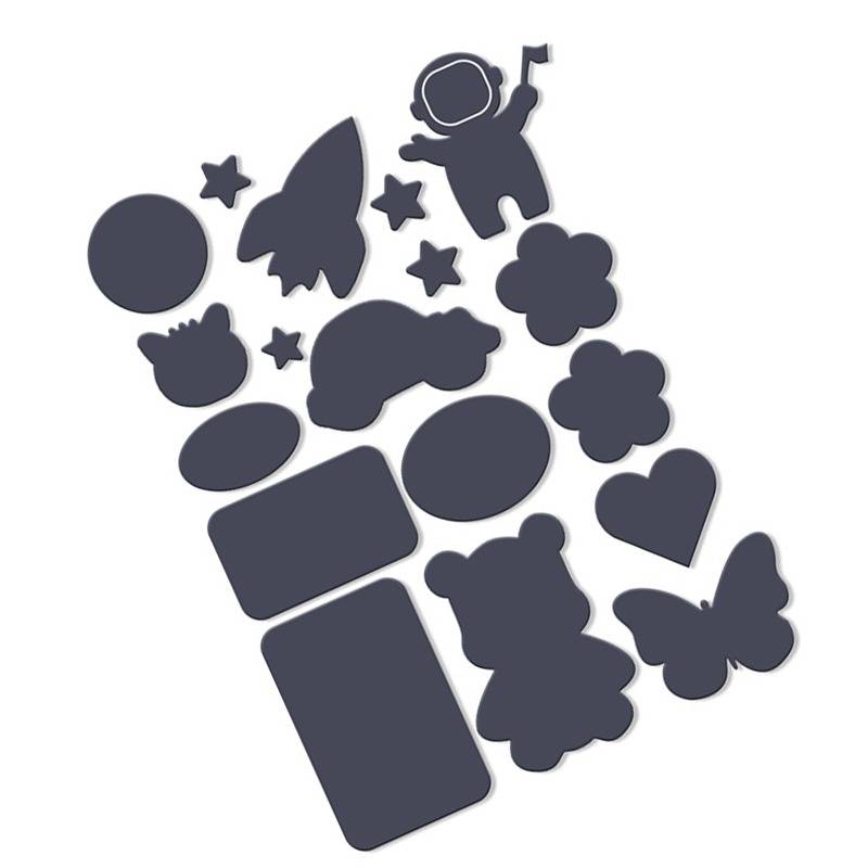 Selbstklebende Reparaturflicken für Daunenjacken – 10er-Set für Kleidung DarkGrey