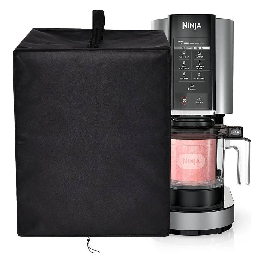 Staubschutzhülle für kleine Eismaschinen - Oxford-Gewebe Schutzhülle mit Tasche, kompatibel mit Ninja Creami