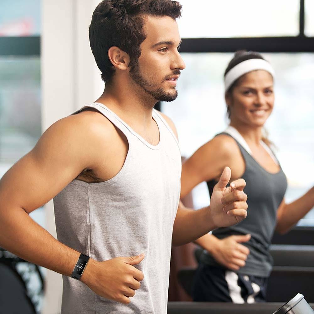 Fitbit Charge 3/4 Armband Elastomer (S) Black