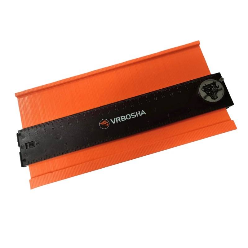 10-Zoll Orange Feststellbare Verbreiterte Konturlehre - Präzises Formvervielfältigungswerkzeug