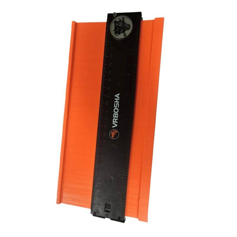 10-Zoll Orange Feststellbare Verbreiterte Konturlehre - Präzises Formvervielfältigungswerkzeug