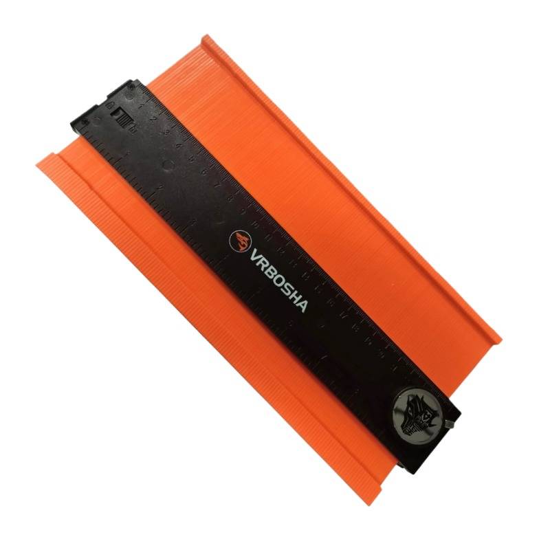 10-Zoll Orange Feststellbare Verbreiterte Konturlehre - Präzises Formvervielfältigungswerkzeug