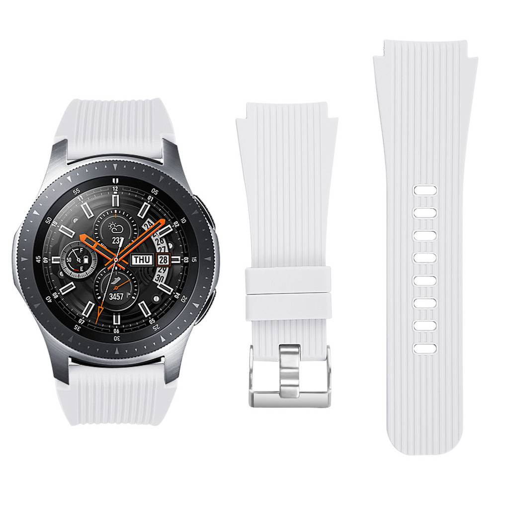 Armband für Samsung Galaxy Watch 46 mm - weiß - L