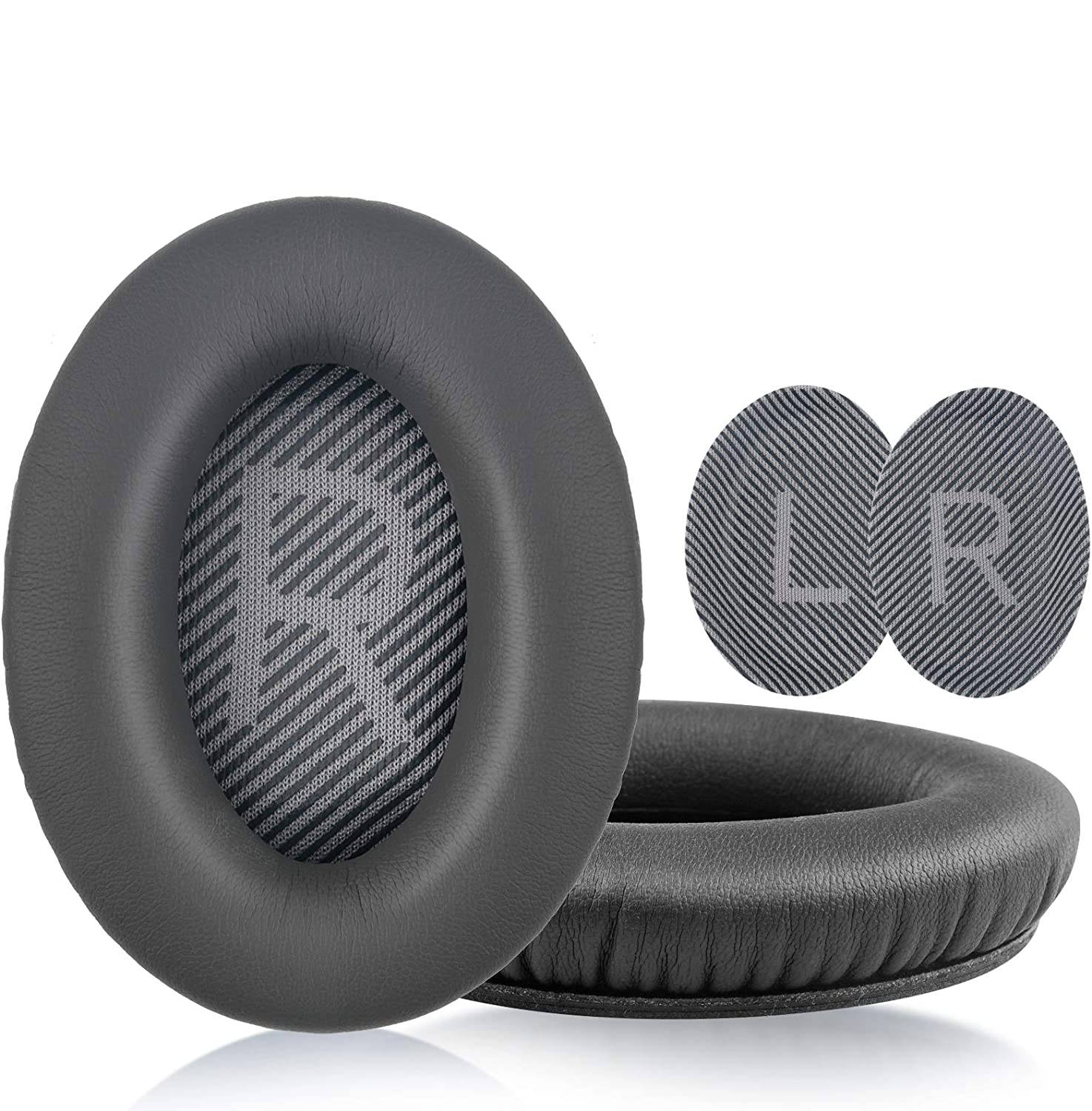 Ohrpolster für Bose QC35 i/ii, QC25, QC15, QC2 AE 2, AE 2i, AE 2w, SoundTrue, SoundLink DarkGrey