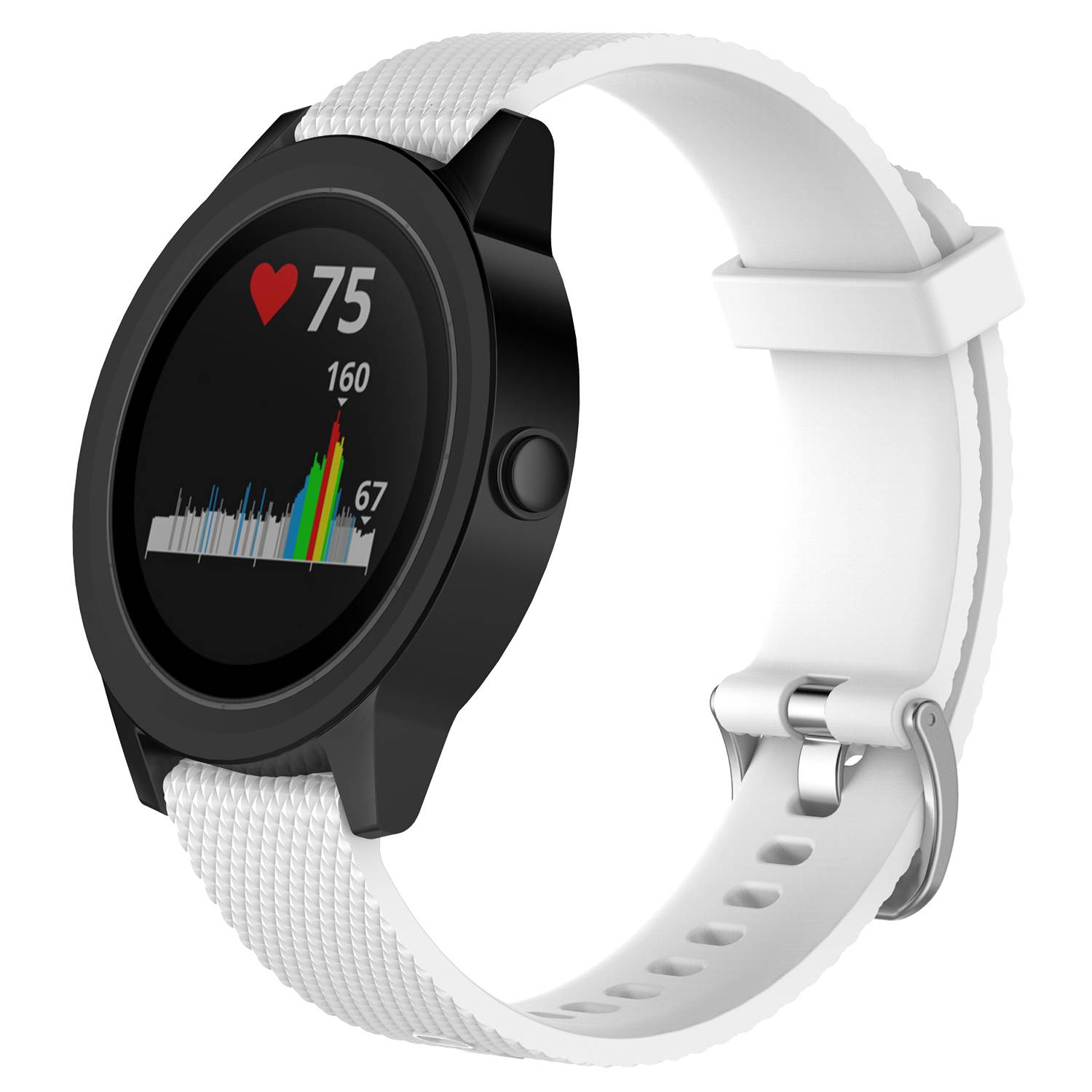 Garmin VivoActive 4S Uhrenarmband Silikon White