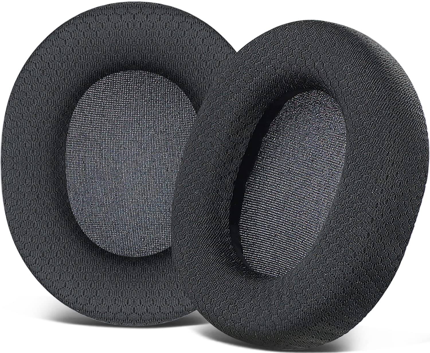Ohrpolster für SteelSeries Arctis 3/5/7/9/9X/Pro Schwarz 1 Paar