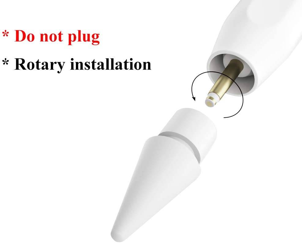 Ersatzspitze für Apple Pencil 1 / 2 Weiß