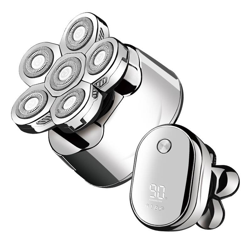 6-in-1 Rasierer/Trimmer für Kopf und Gesicht