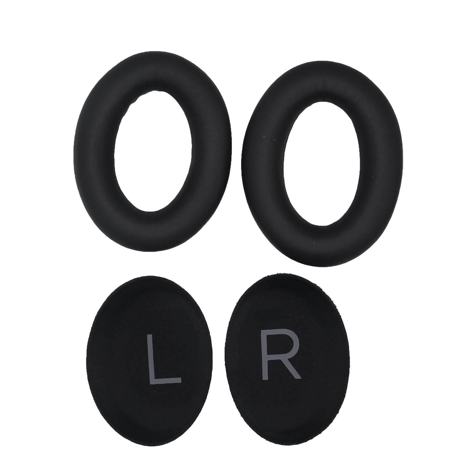 Ohrpolster für Bose QC45 Kopfhörer Schwarz
