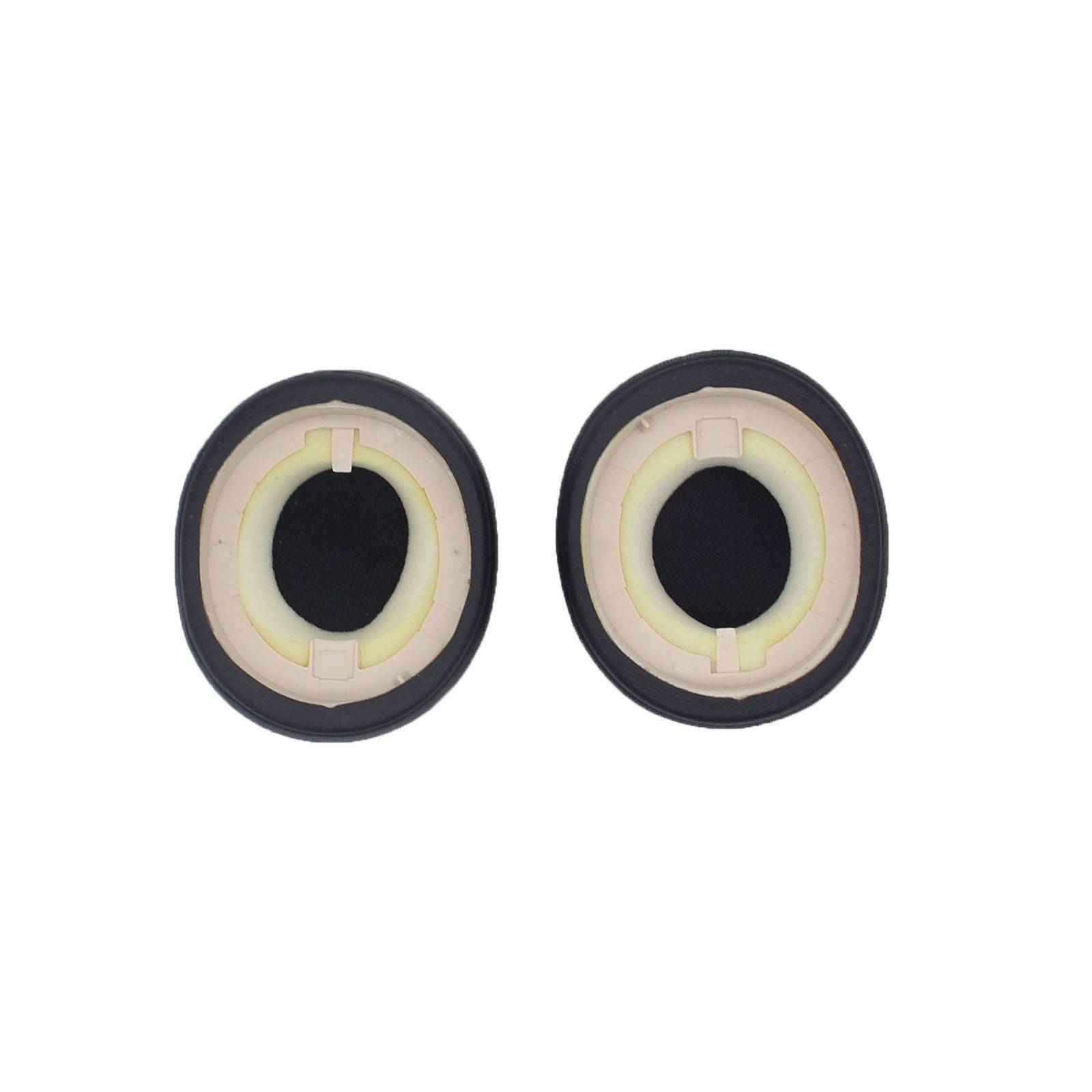 Ohrpolster für Jabra ELITE 45H Kopfhörer Kunstleder Black