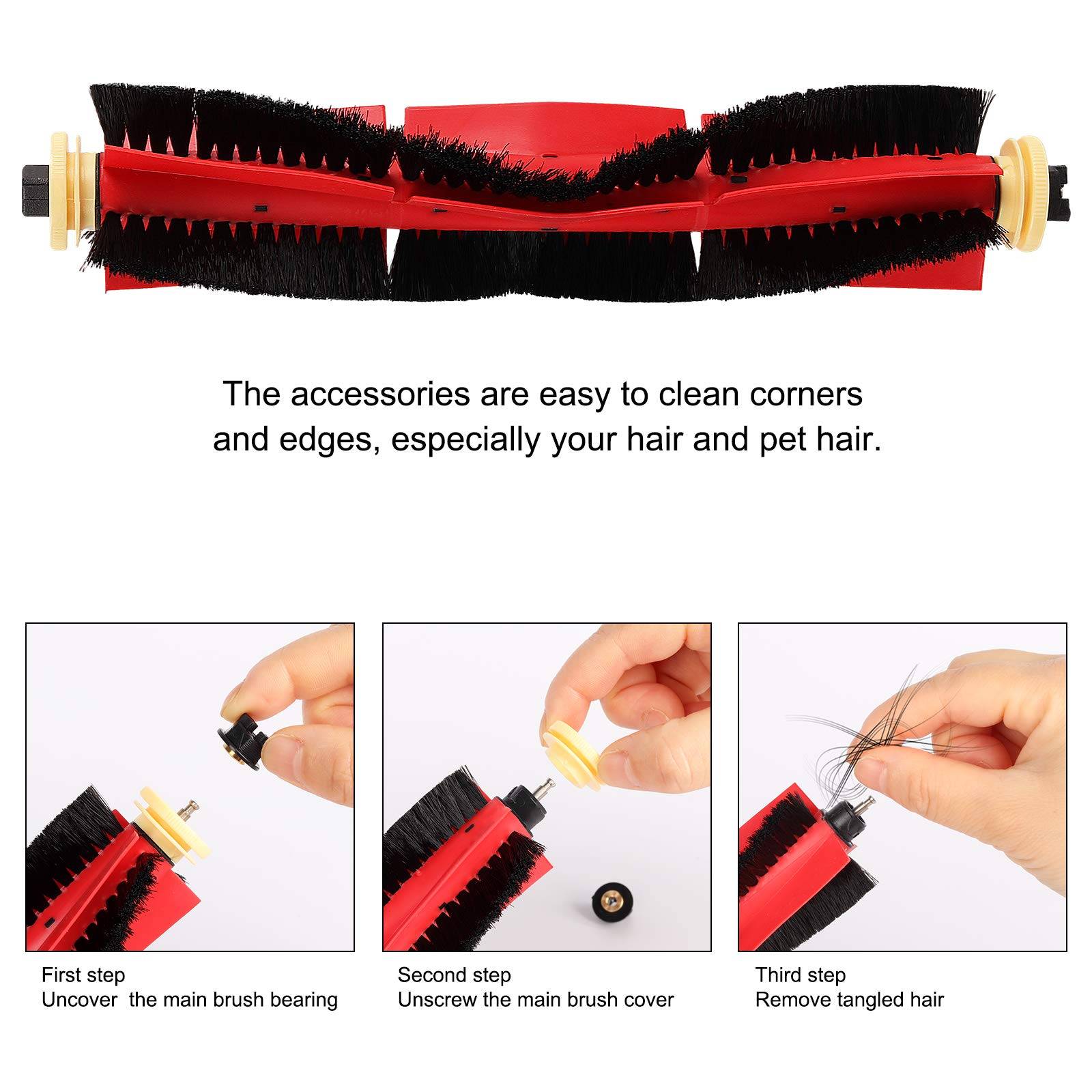 Zubehör für Xiaomi Roborock S5 / S6 Roboterstaubsauger 23 Teile