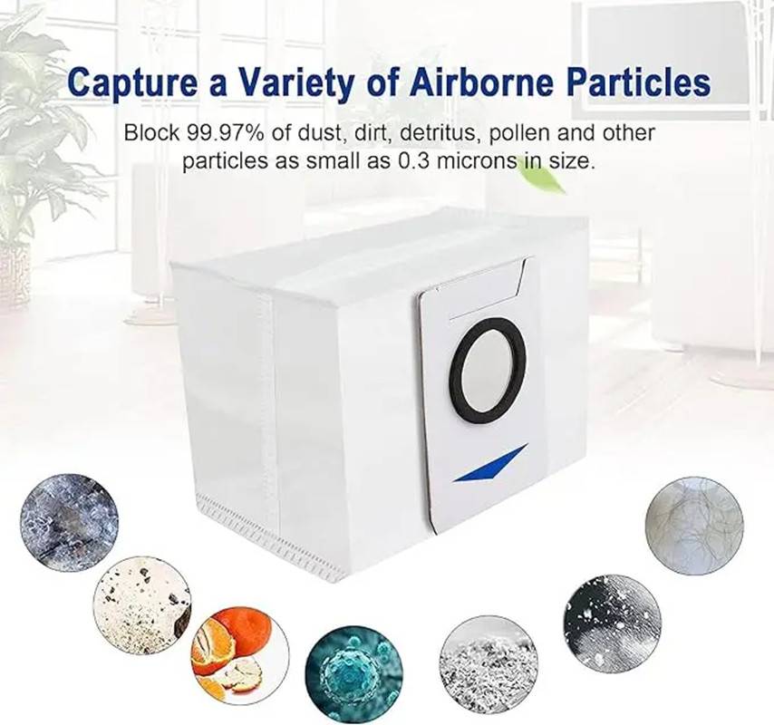 Staubsaugerbeutel für Ecovacs Deebot X1 Omni 6er-Pack