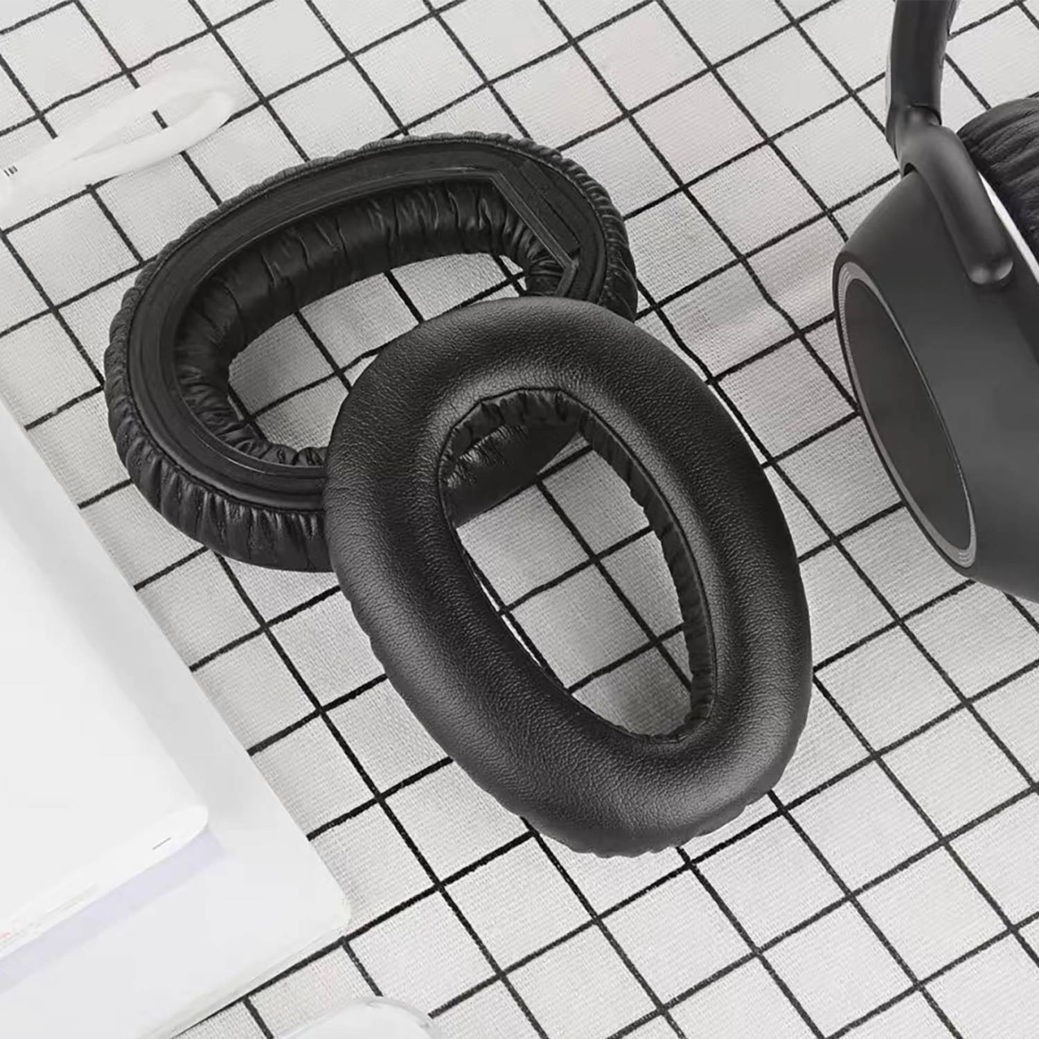 Ohrpolster für Sennheiser PXC550 PXC480 MB660 1 Paar Schwarz