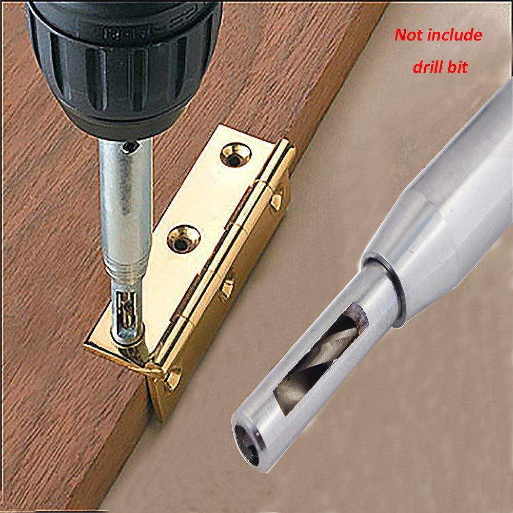 Selbstzentrierender Scharnierbohrer für Türen/Fenster 4er-Pack