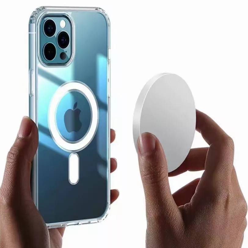 iPhone 11 Pro Handyhülle kompatibel mit MagSafe Ladegerät Transparent