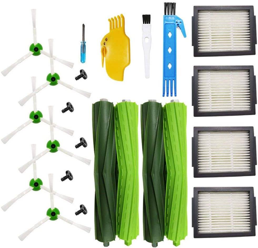 Ersatzteile Bürsten Filter für iRobot Roomba i7/i7 Plus/E5/E6/E7 23 Teile