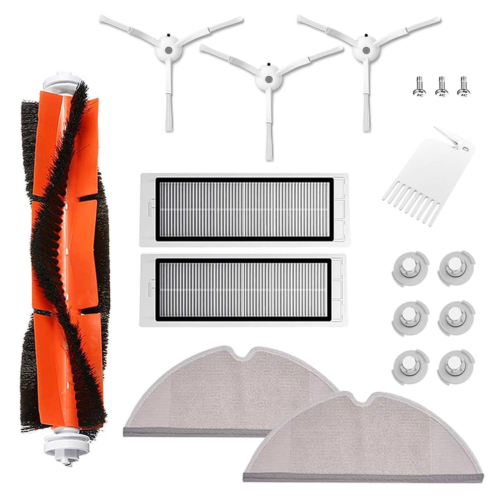 Zubehör für Xiaomi Roborock S6 / S5 Max / S50 / S51 / S55 / S60 / S65 18 Teile