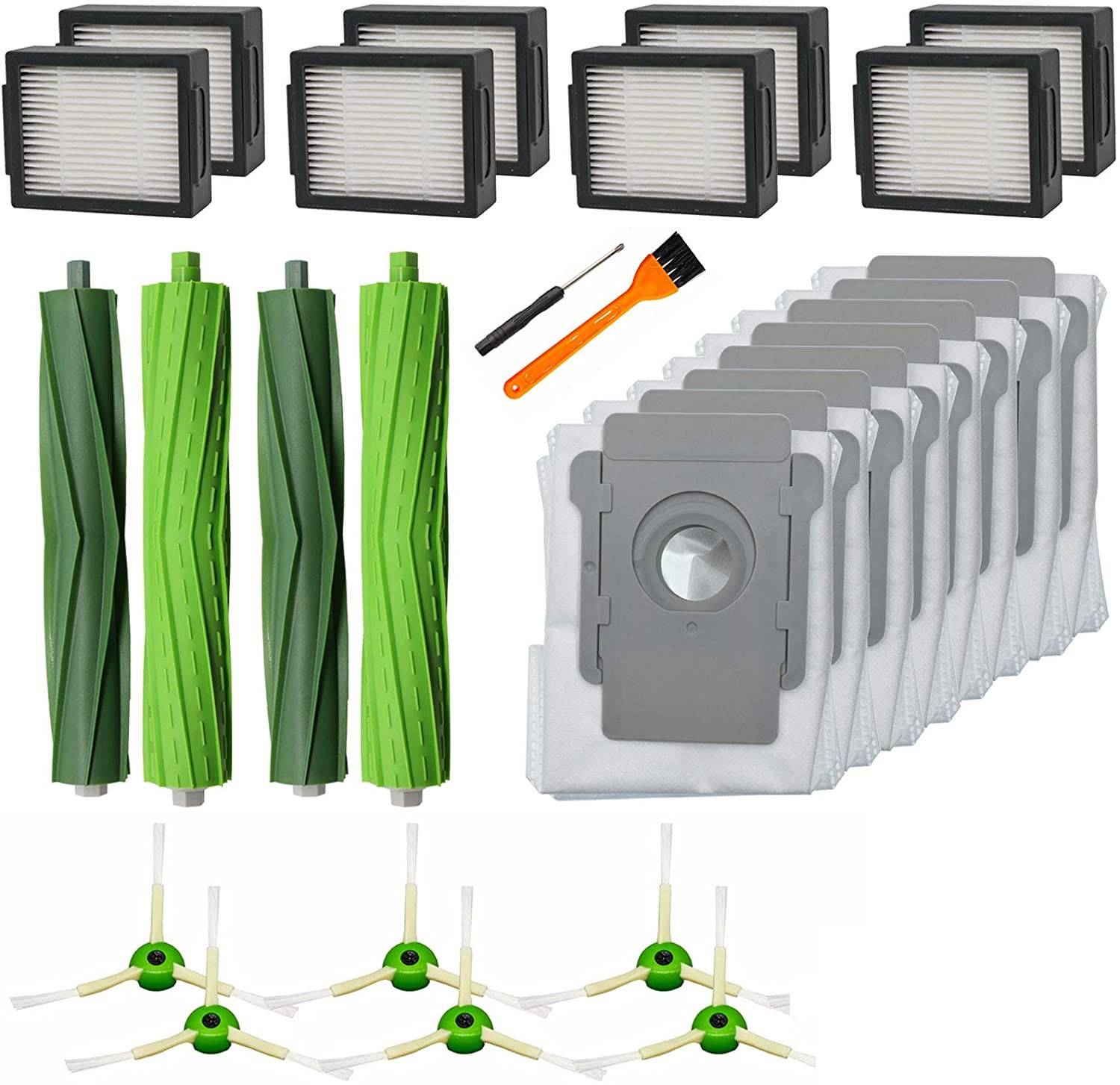 Zubehör für iRobot i8/i7/i6/i4/i3/j7/E5/E6/E7 26 Teile