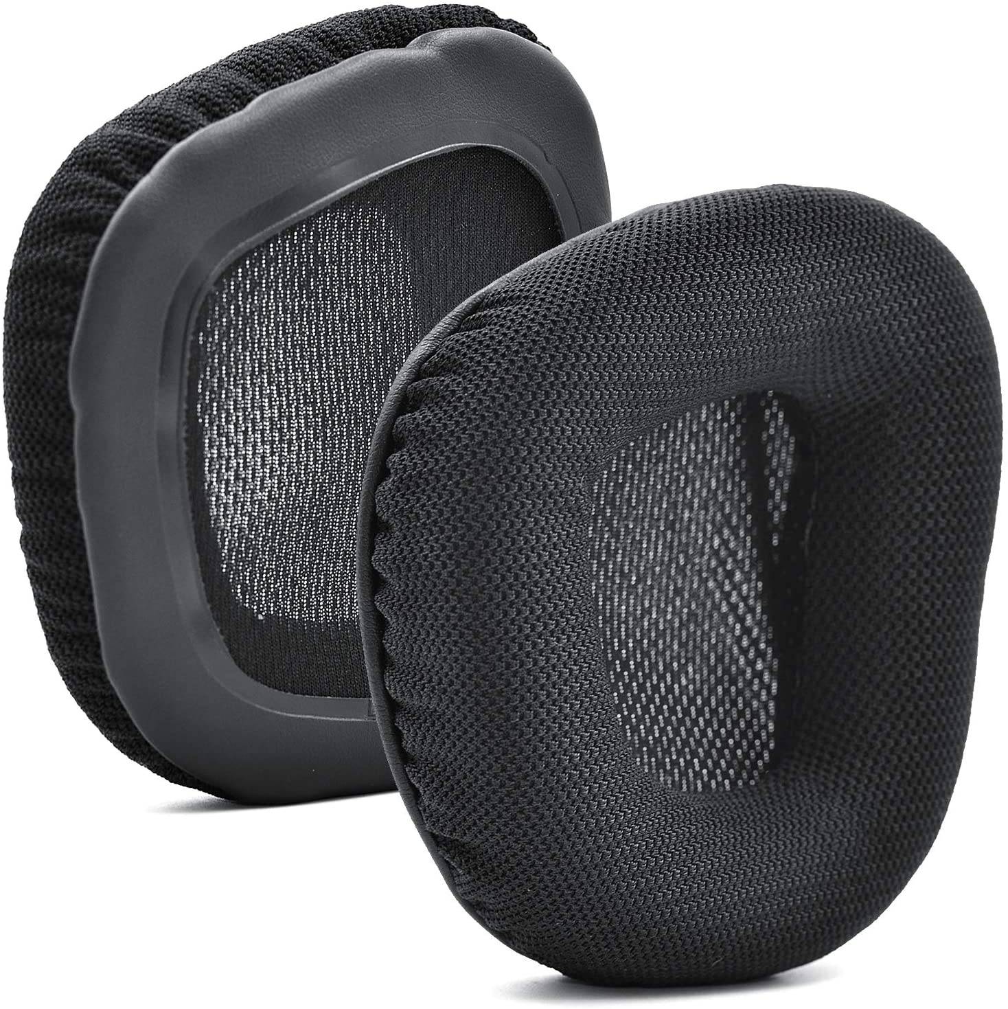 Ohrpolster für Corsair Void PRO Kopfhörer Ersatzpolster Ear Pads Schwarz 1 Paar