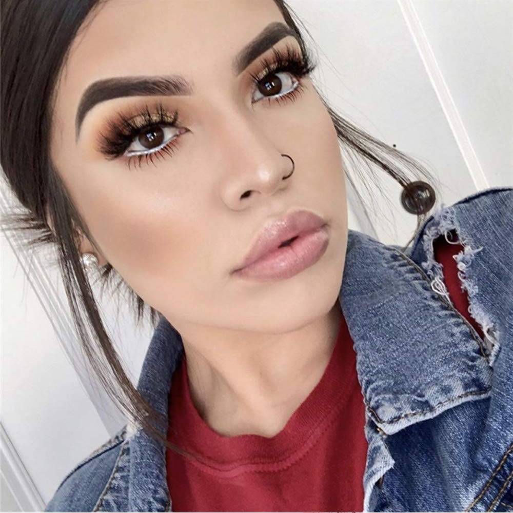 Künstliche Wimpern magnetisch Naturform/dicht 2 Paar Schwarz