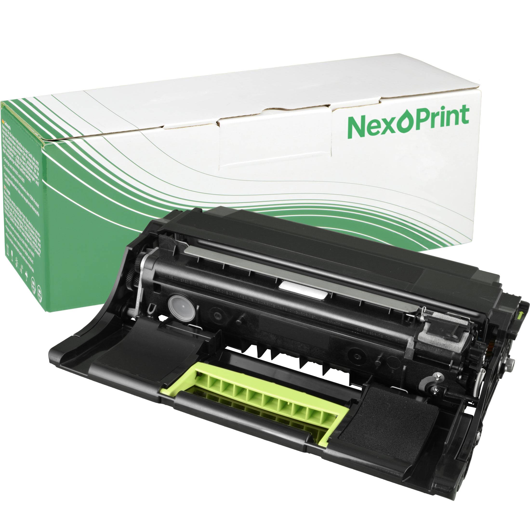 NexoPrint 50F0Z00 500Z schwarz kompatibel mit Lexmark MS310dn MS410dn MS510dn 60000 Seiten