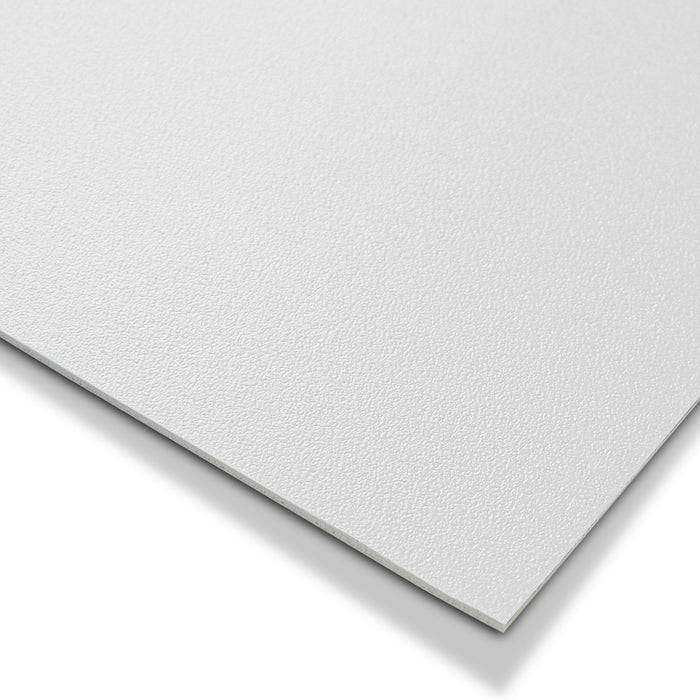 FLOORDIREKT CV-Belag Expotop - Strapazierfähiger & Pflegeleichter PVC-Bodenbelag 100 x 300 cm - Weiß