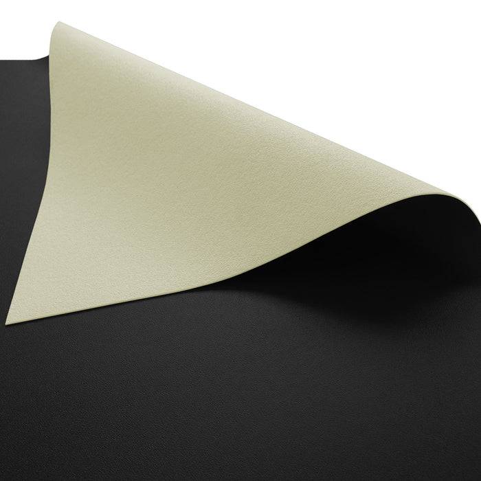 FLOORDIREKT CV-Belag Expotop - Strapazierfähiger & Pflegeleichter PVC-Bodenbelag 200 x 350 cm - Schwarz