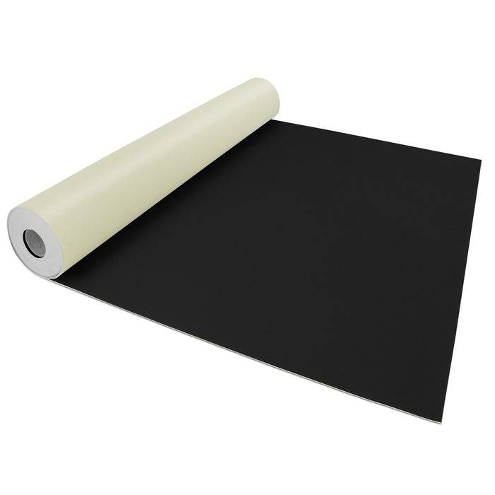 FLOORDIREKT CV-Belag Expotop - Strapazierfähiger & Pflegeleichter PVC-Bodenbelag 200 x 250 cm - Schwarz