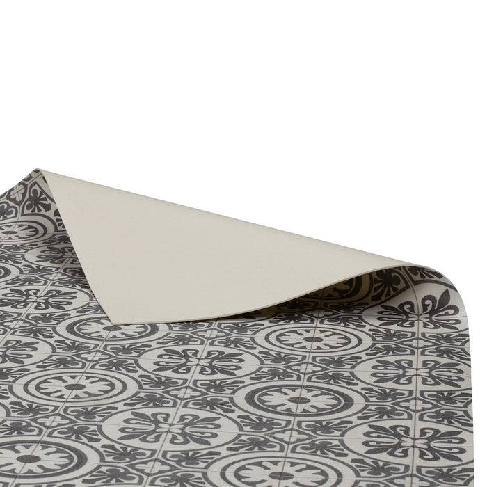 FLOORDIREKT CV-Belag Plaza - Extra abriebfester & pflegeleichter PVC-Bodenbelag 100 x 150 cm - Lagos 909 D